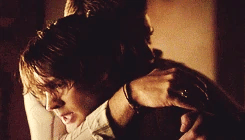 GIF of Matt hugging a crying Jeremy.