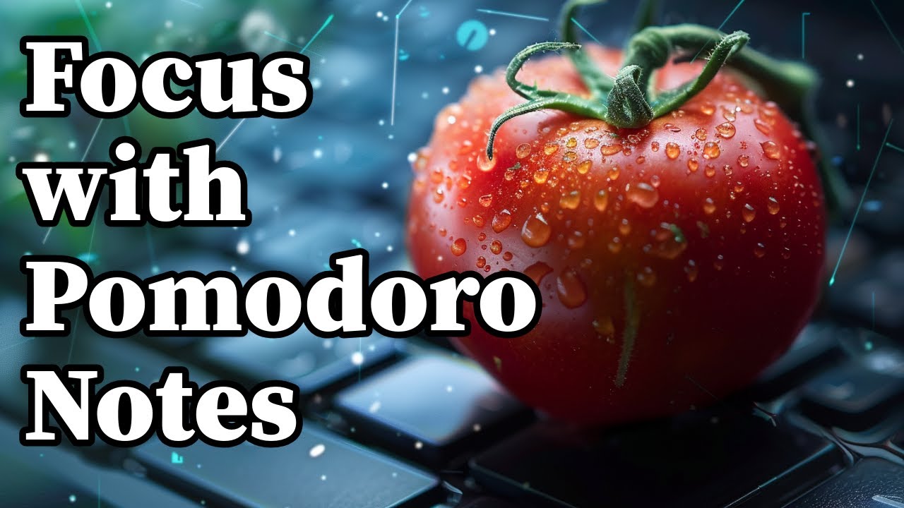 Be more focused with Pomodoro notes