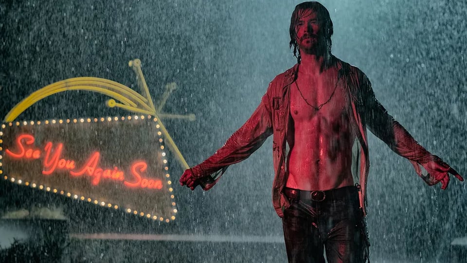 Still image from “Bad Times at the El Royale.”