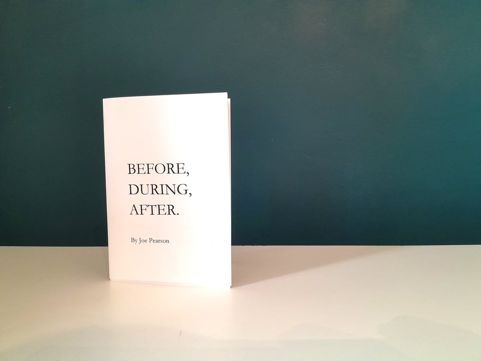 The zine in all its glory.