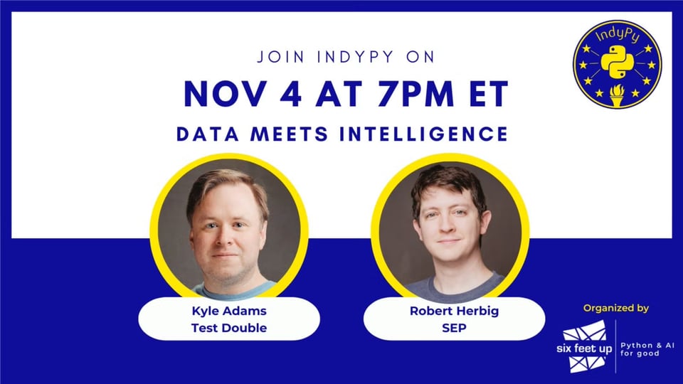 Join IndyPy on Nov 4 at 7pm