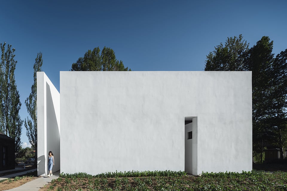 facade of the strangers house