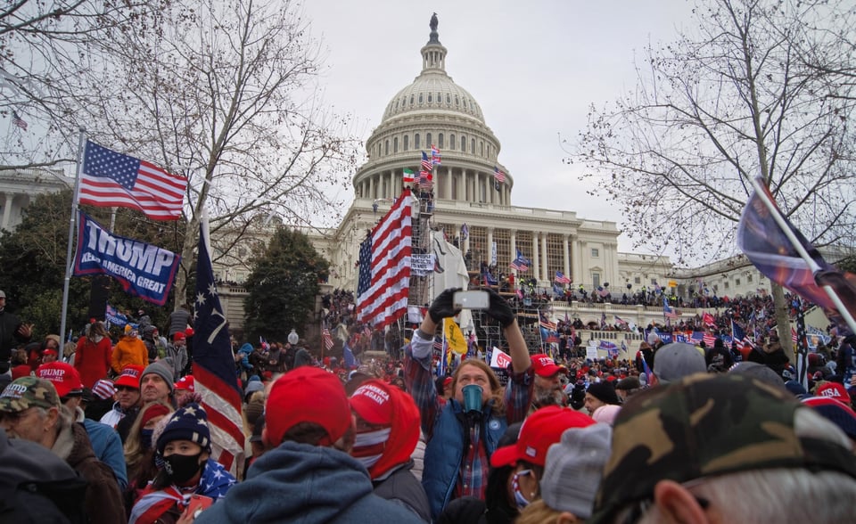 January 6 rioters at the Capitol