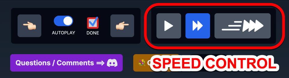 Playback Speed Controls