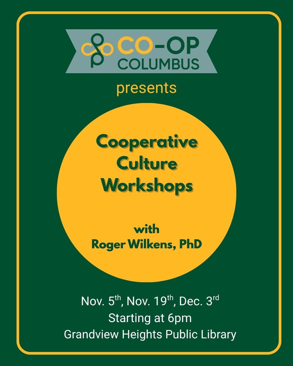 An image of a flyer for the workshop series, all details are covered in the following text.