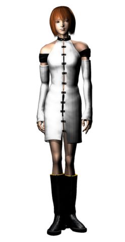 Lilia's character model and outfit in the second game