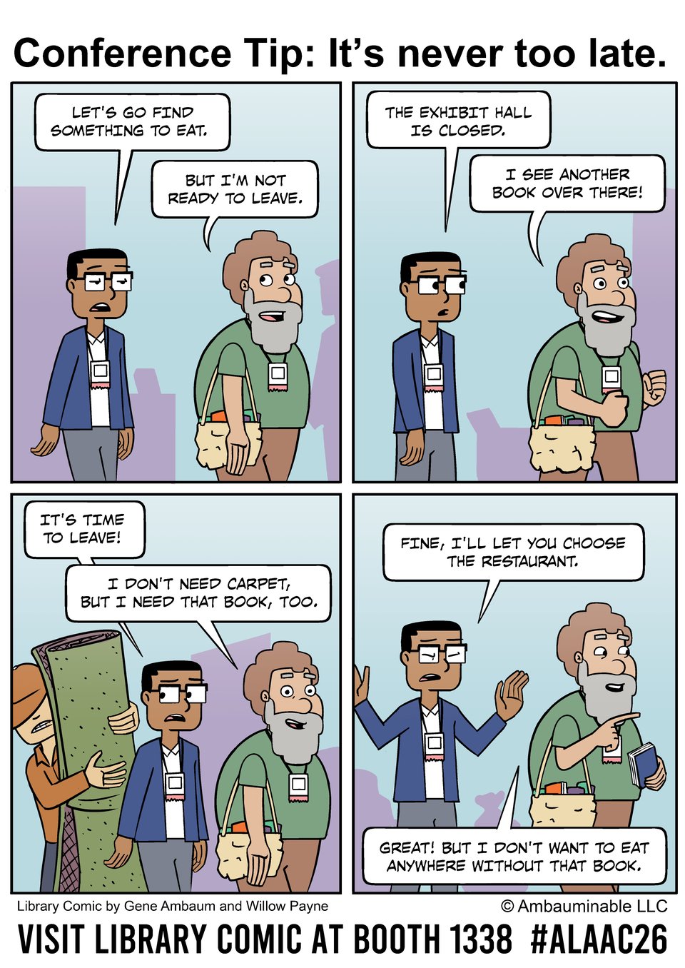 Library Comic: