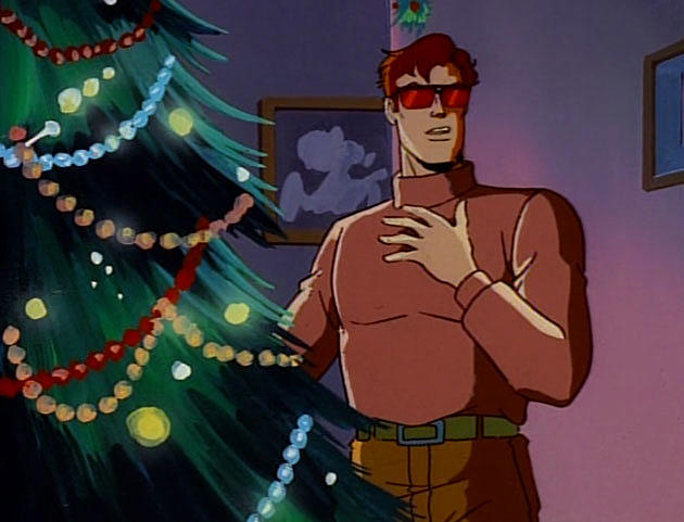 Scott Summers from the X-Men Animated Series Christmas Episode