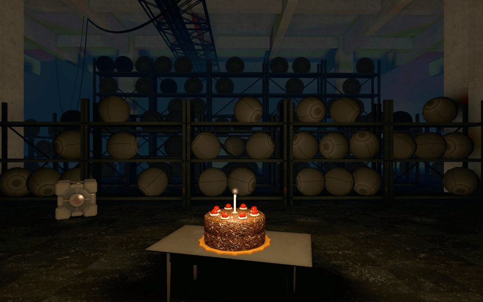 the cake is a lie