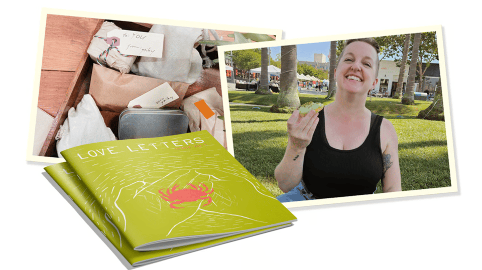 A mock up of the cover for Love Letters.