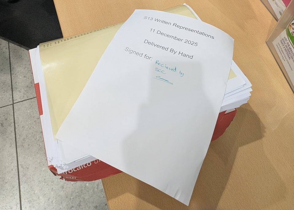 Documents signed for