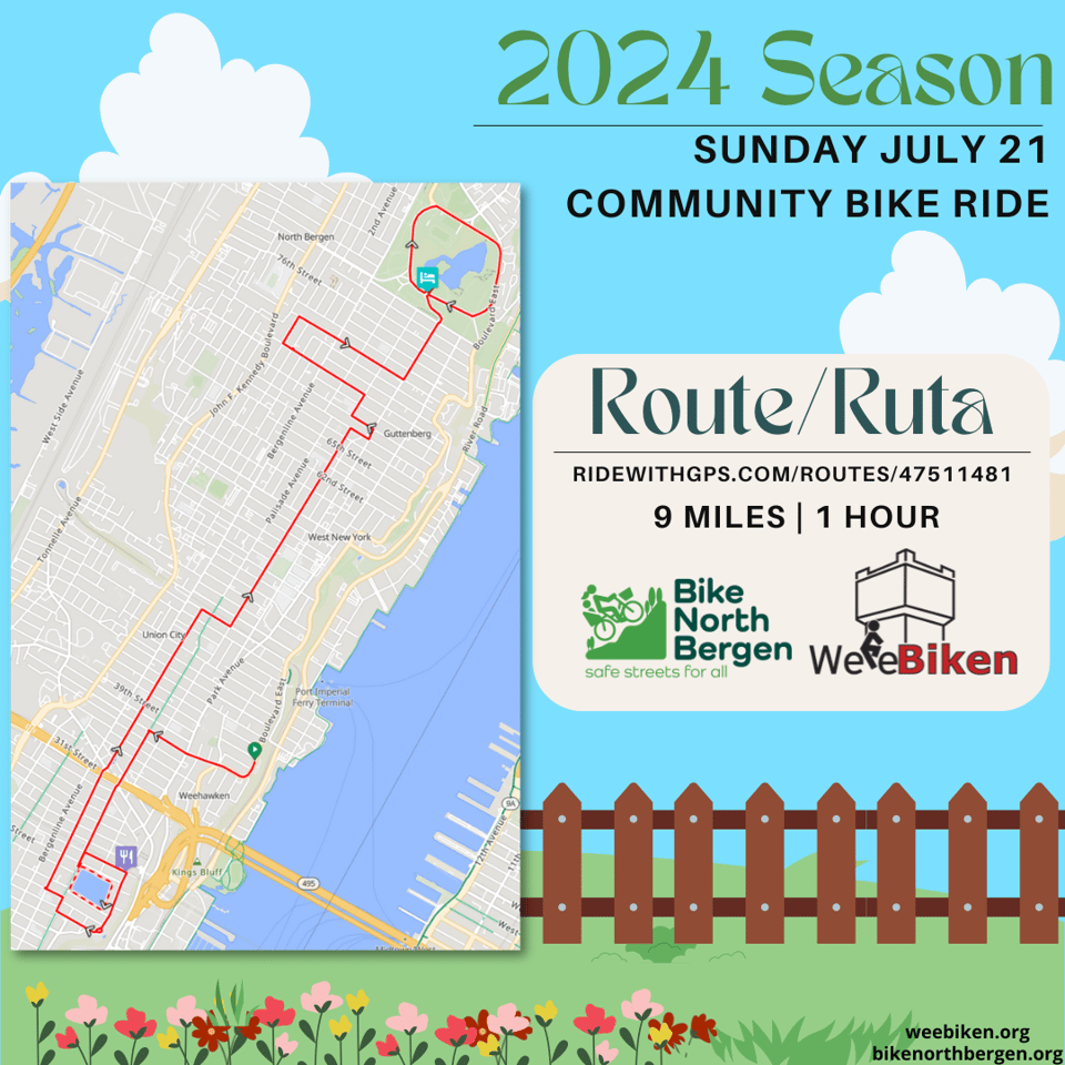 a poster for bike ride