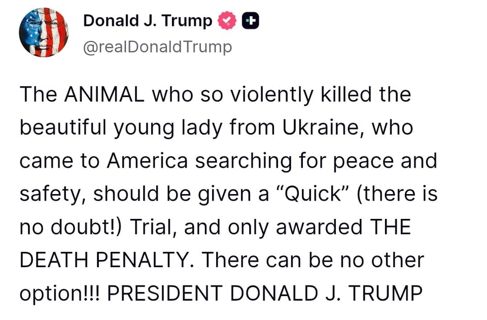 Trump doesn’t believe in fair trials