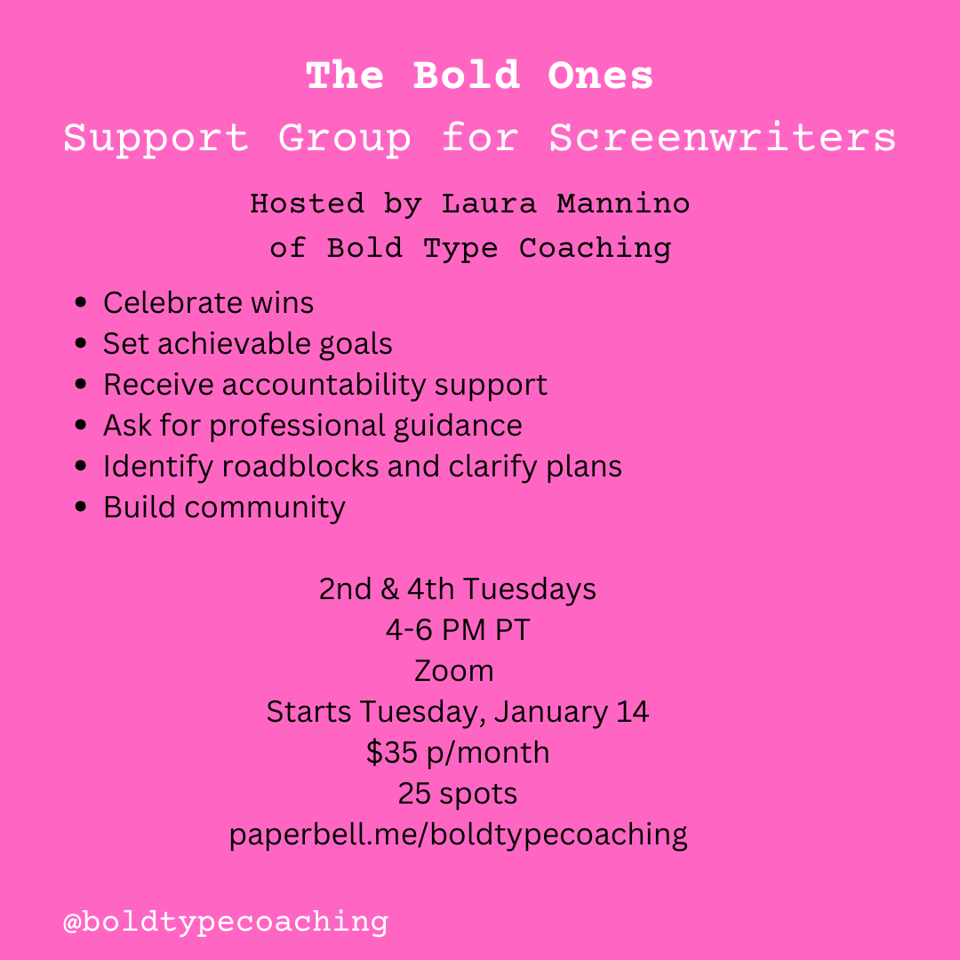 The Bold Ones Support Group moves to Mondays!