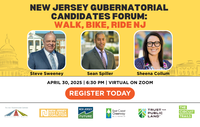 a poster for the new jersey gubernatorial candidates forum