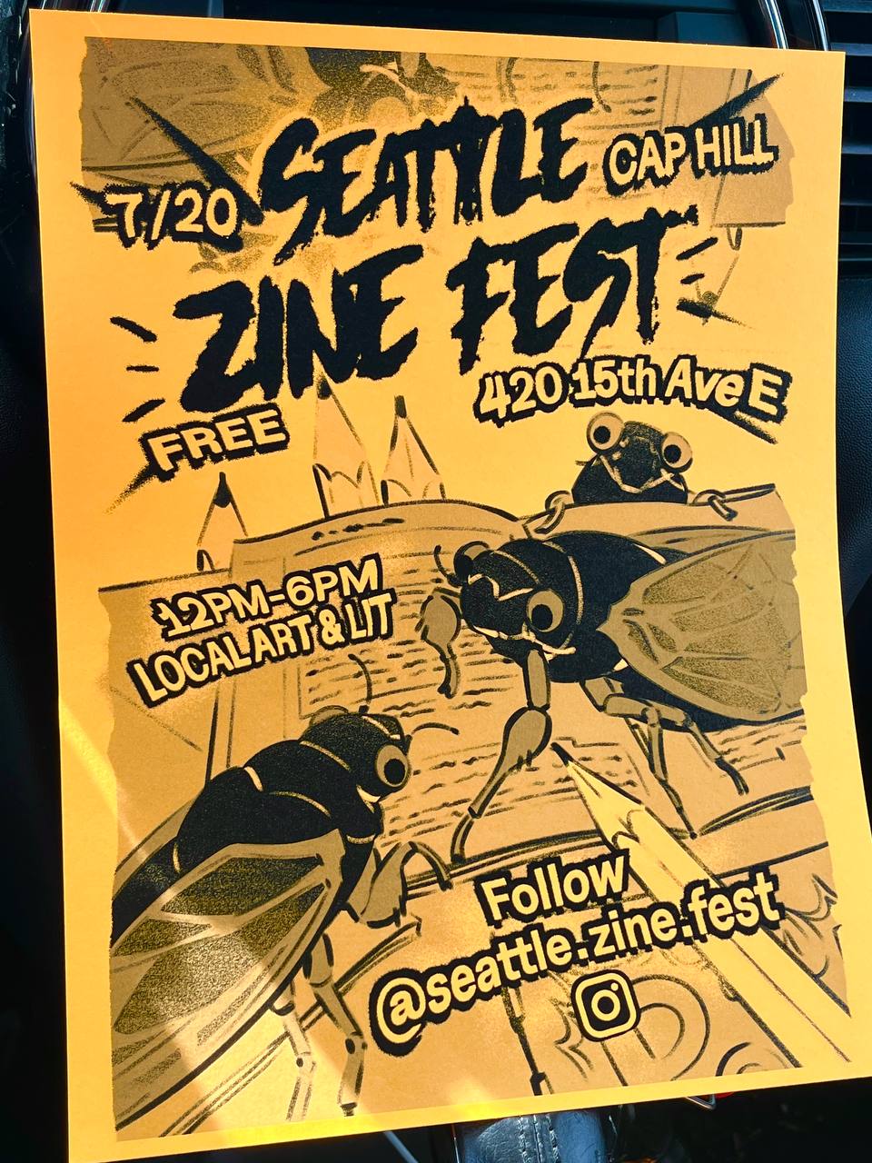 Seattle zine fest is this Sunday