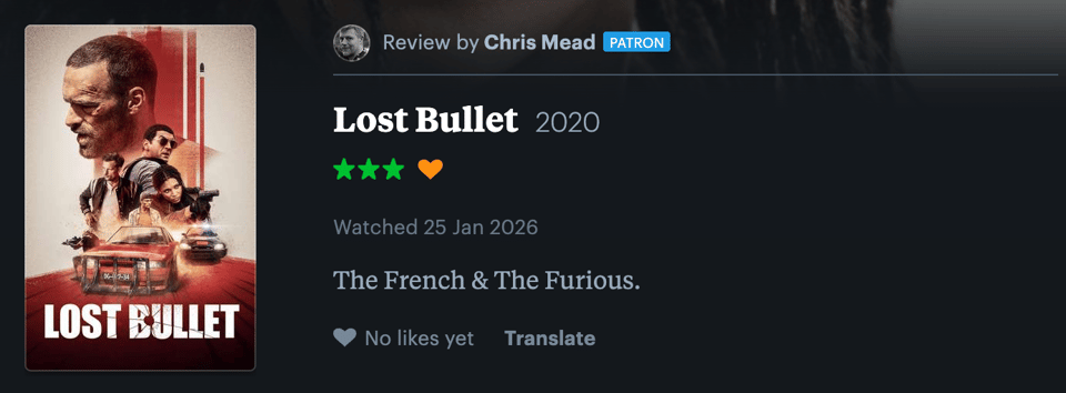 Lost Bullet review: The French & The Furious