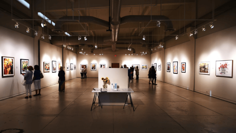 The Greater Denton Arts Council gallery