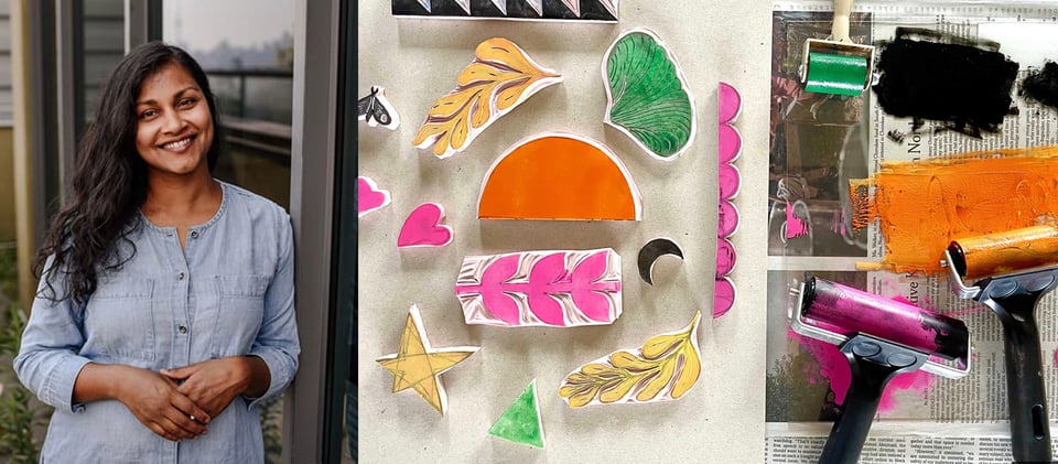 Portraits, block printing, and so much more for the new season