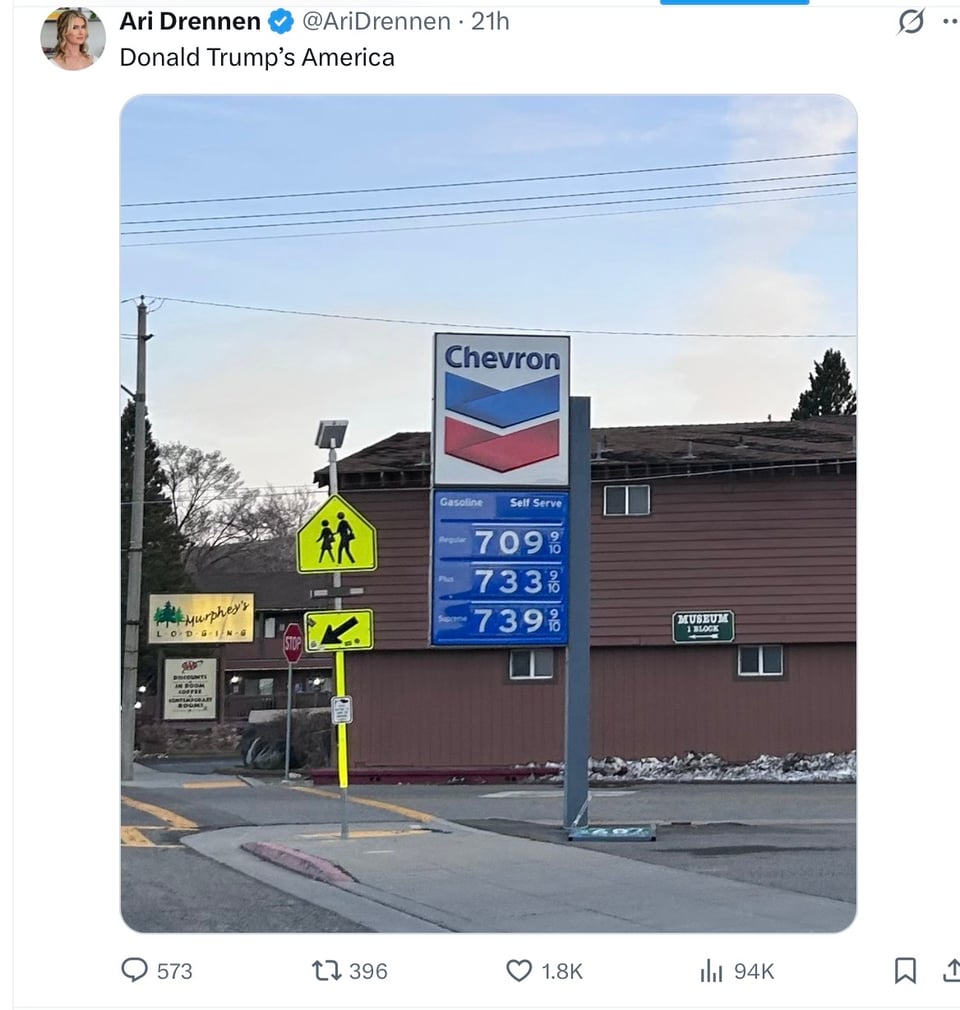 Some places have really seen high, high gas prices.