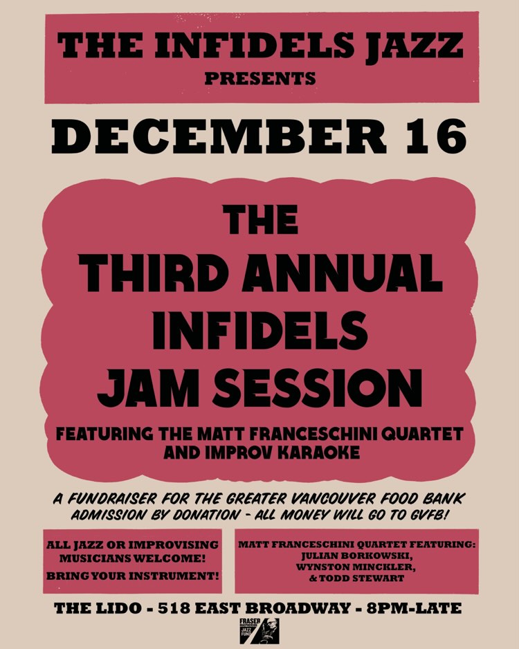 Jam Session at the Lido - Jazz Feeds Vancouver