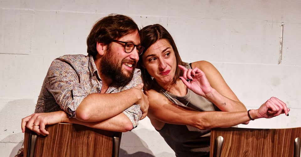 Two persons (Billy Kissa and Gael Doorneweerd-Perry) smiling and looking in the same direction.