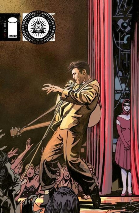 The Department of Truth #0 Variant Cover Art by Joshua Hixson