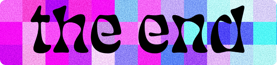 the end