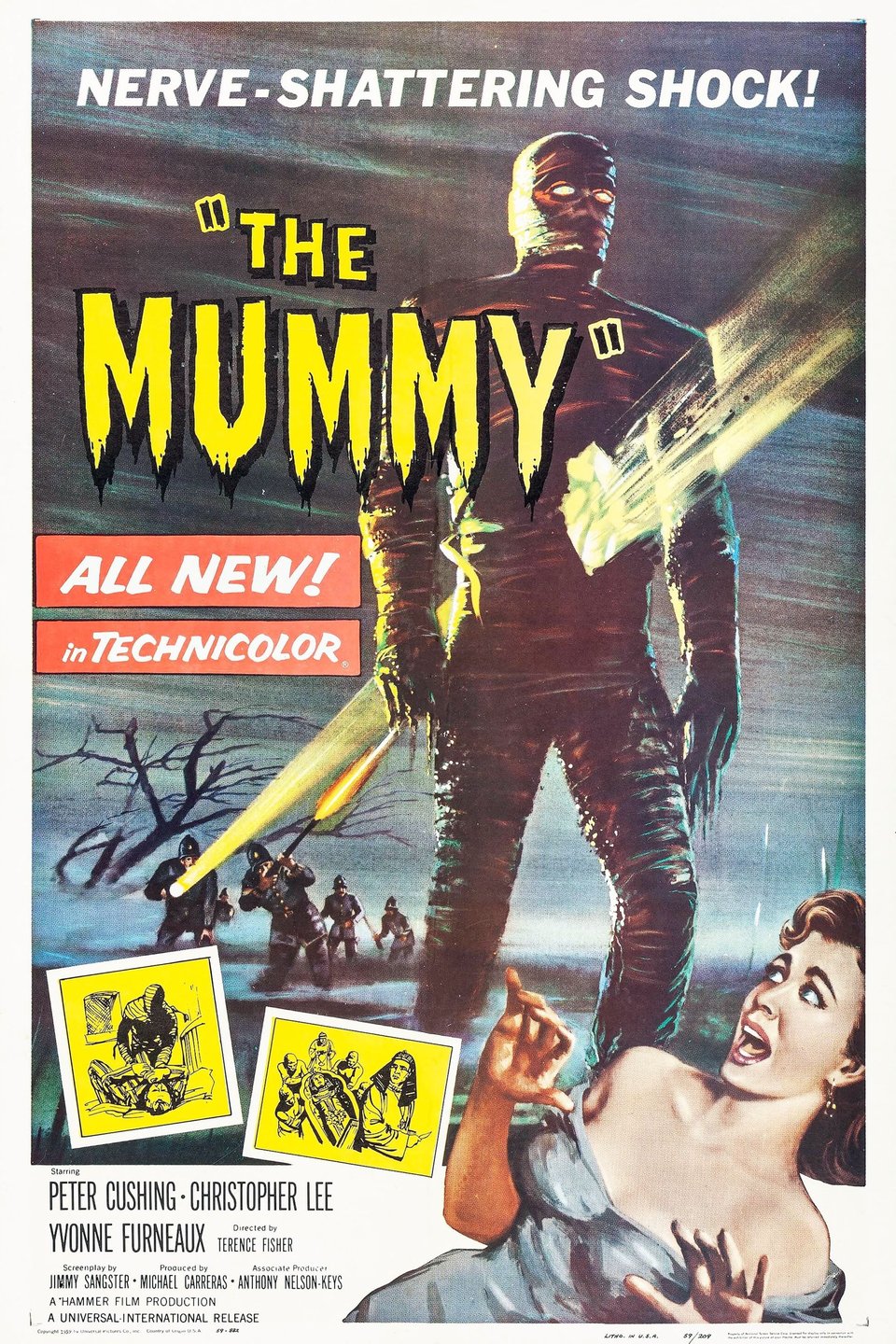 Film poster for The Mummy (1959)