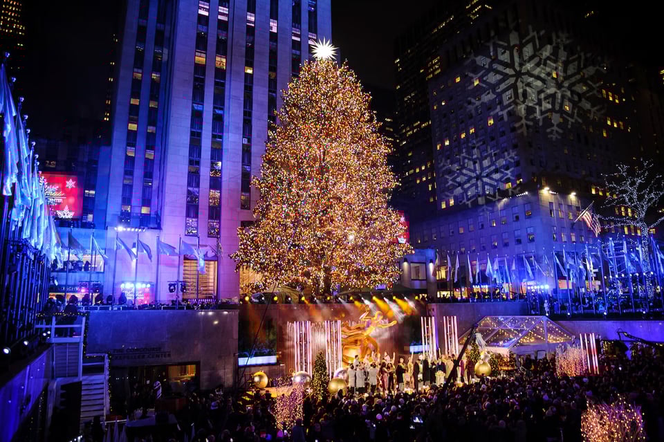 The Rockefeller Center Christmas Tree Lighting returns to New York City on Wednesday, Dec. 3, 2025, at 8 p.m. EST.Christopher Smith/Invision/AP