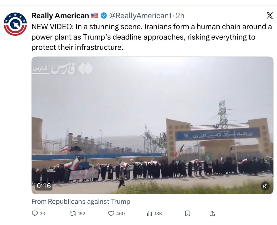 Iranians try to protect their power plants and bridges