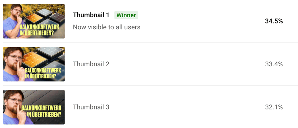 Größere Portraits performen schlechter