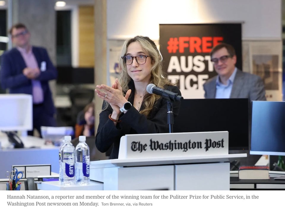 Thursday, May 7, 2026. Annette’s Roundup for Democracy.