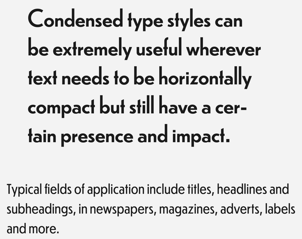 On Condensed Geometric Sans Serifs article image 3