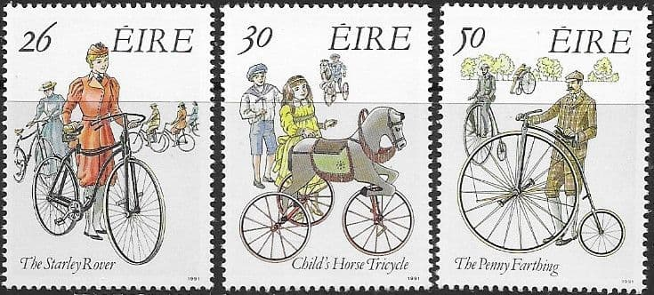 Irish bike stamps