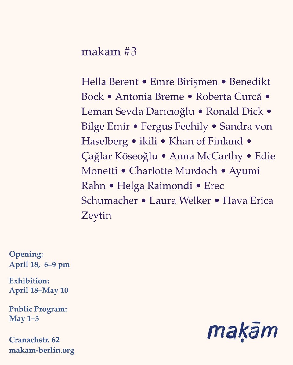 makam #3 flyer