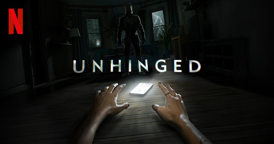 A promotional image for Unhinged