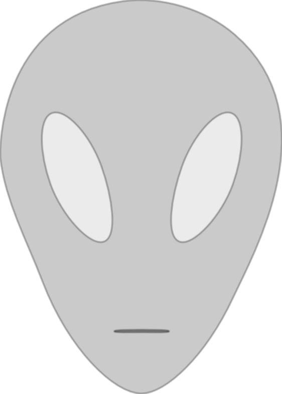 Classic alien imaginary image