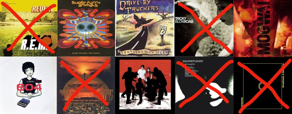 #486 Best Album of 2001: Week #10 Wrap-Up