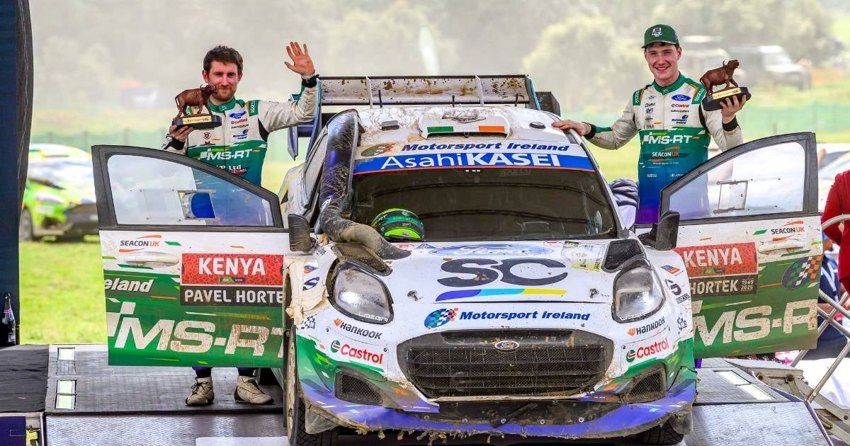 Armstrong’s mechanical skill proves crucial on gruelling Safari Rally Kenya