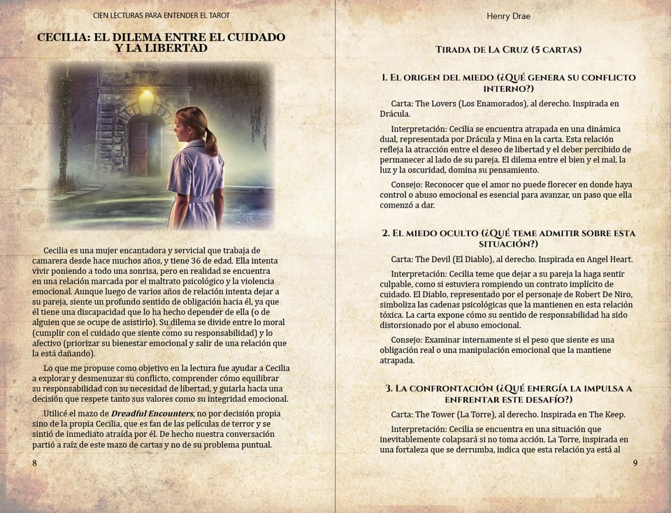 CIEN LECTURAS PARA COMPRENDER EL TAROT - Página de muestra