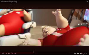 Fitless Humans (WALLΒ·E)