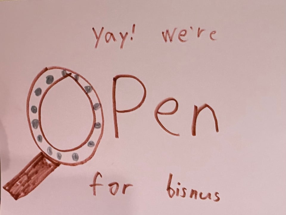 Child's drawing: