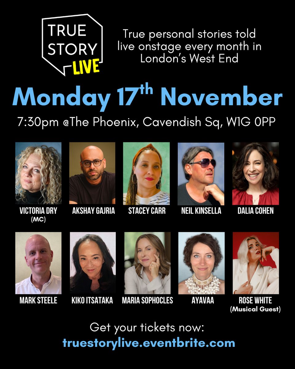 True Story LIVE on 15th December: Lineup revealed!  