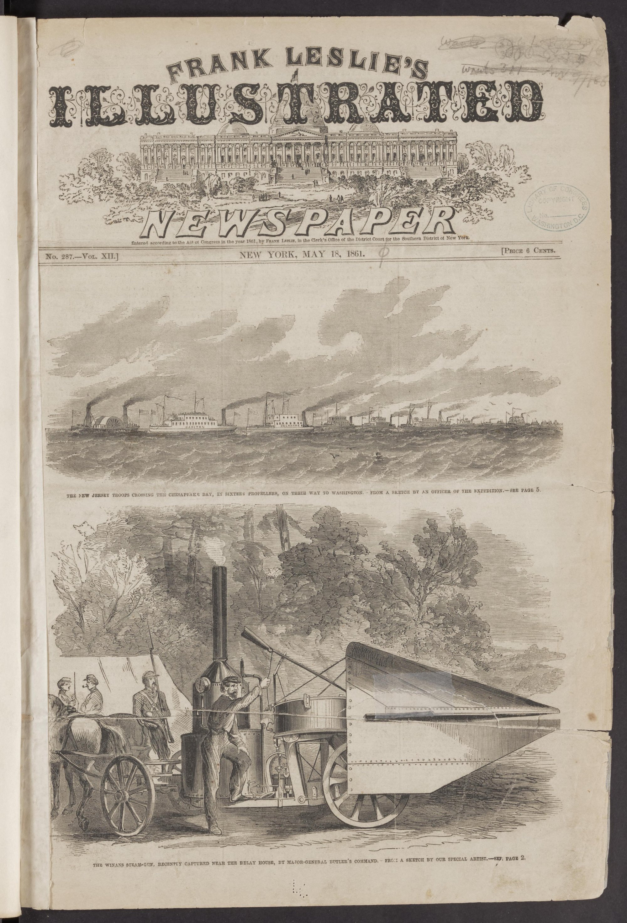Frank Leslie's Illustrated Newspaper (New York, N.Y.) 1855-1891
