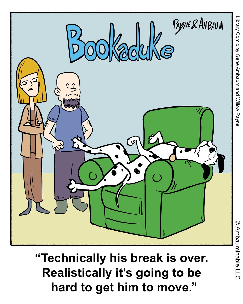 Library Comic: final Bookaduke + a return to normal comics