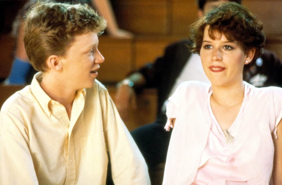 Still from "Sixteen Candles."
