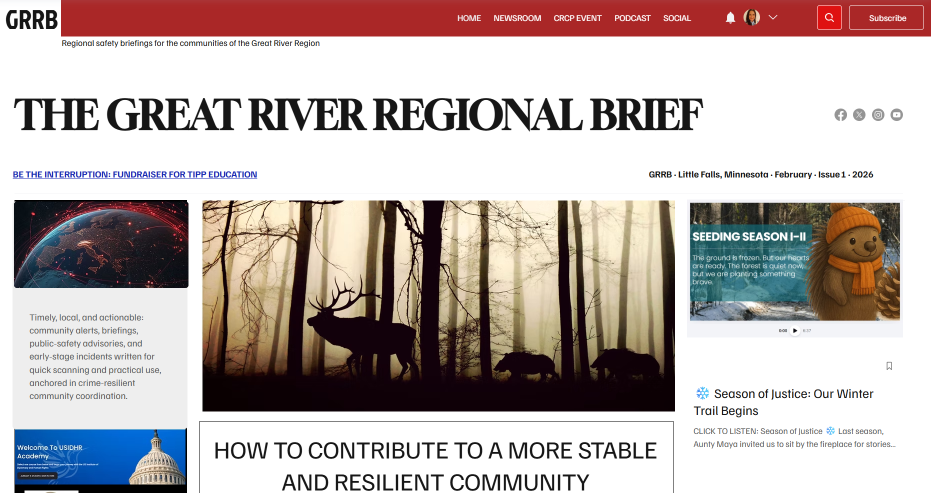 GRRB, The New Civic Literacy Publication for Community Safety