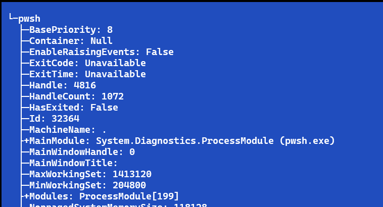 Show-ObjectTree with minimal ui