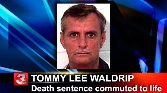 Tommy Lee Waldrip Death Row Commutation — archival photo